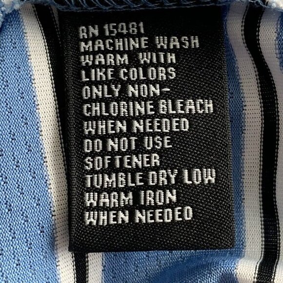 Torrey Pines Polo Mens Large 2008 US Open Techno Dry Blue Tiger Woods Links Tech - Picture 7 of 9